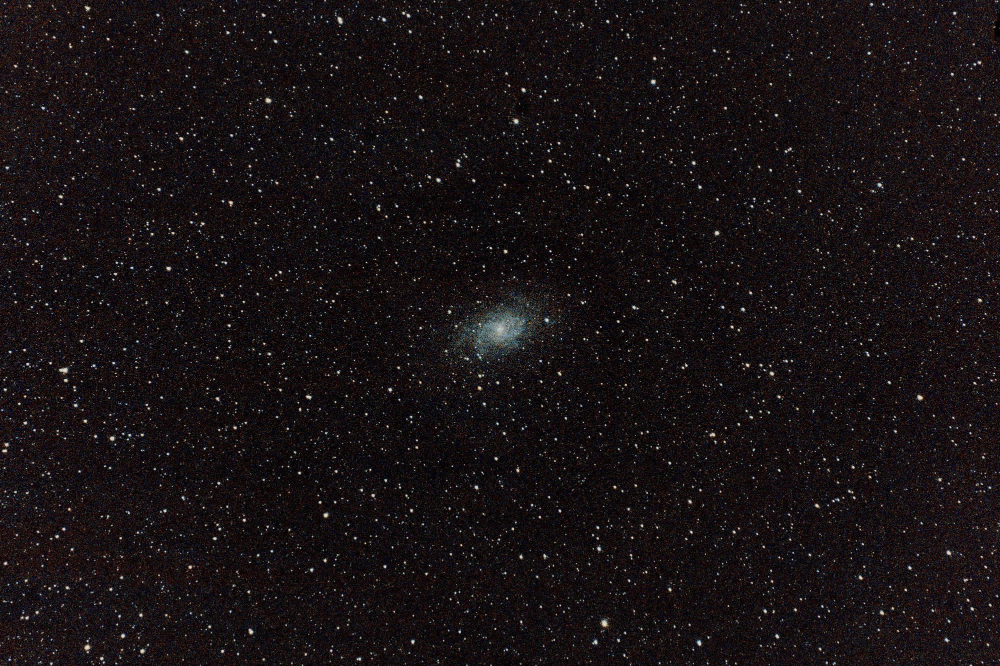 M31 from September 7, 2024 &ndash; $40 \times 4 \mathrm{min}$ exposures (3h30m total) with my Sony α7C using a 300mm lens at F/7.1 on a Star Adventurer 2i mount. Processed with Siril.