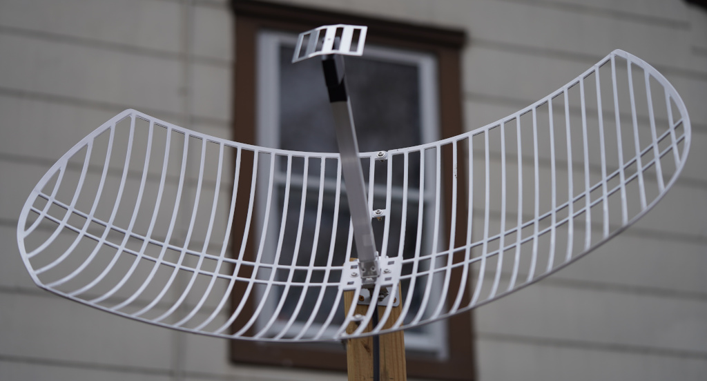 A 1.7 GHz dish and receiver from Nooelec you can buy on Amazon.